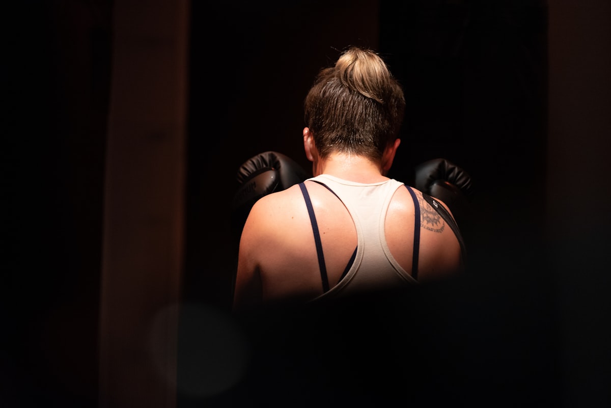 athlete sweating during workout - sweating myth