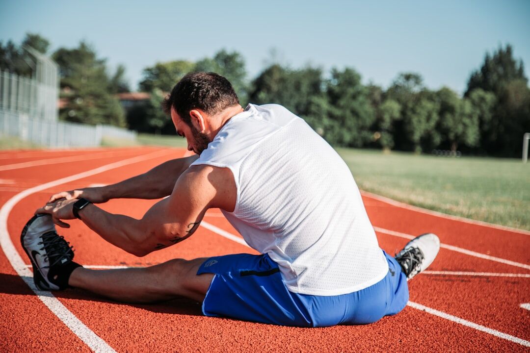 A person performing dynamic stretches for mobility - active warm up - fitness friday facts